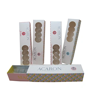 Colorful Macaron Boxes with Window